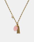 Gilded Long Necklace - Petal