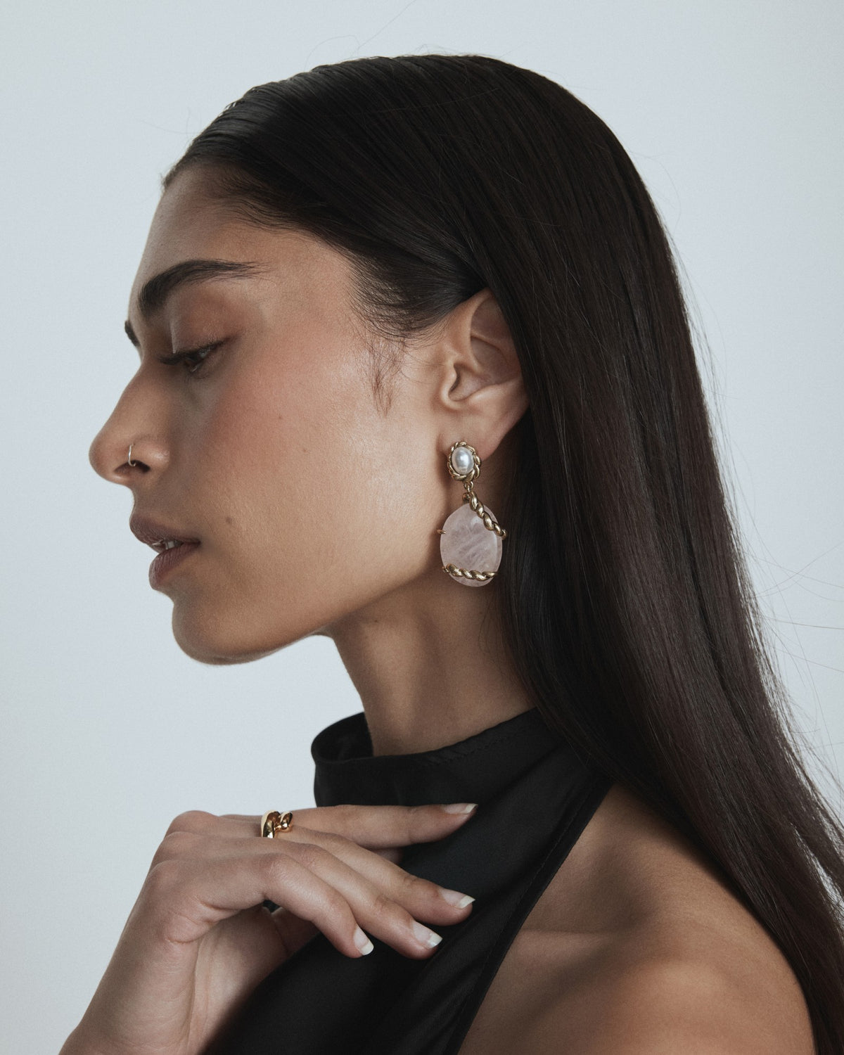 Gilded Earrings - Petal
