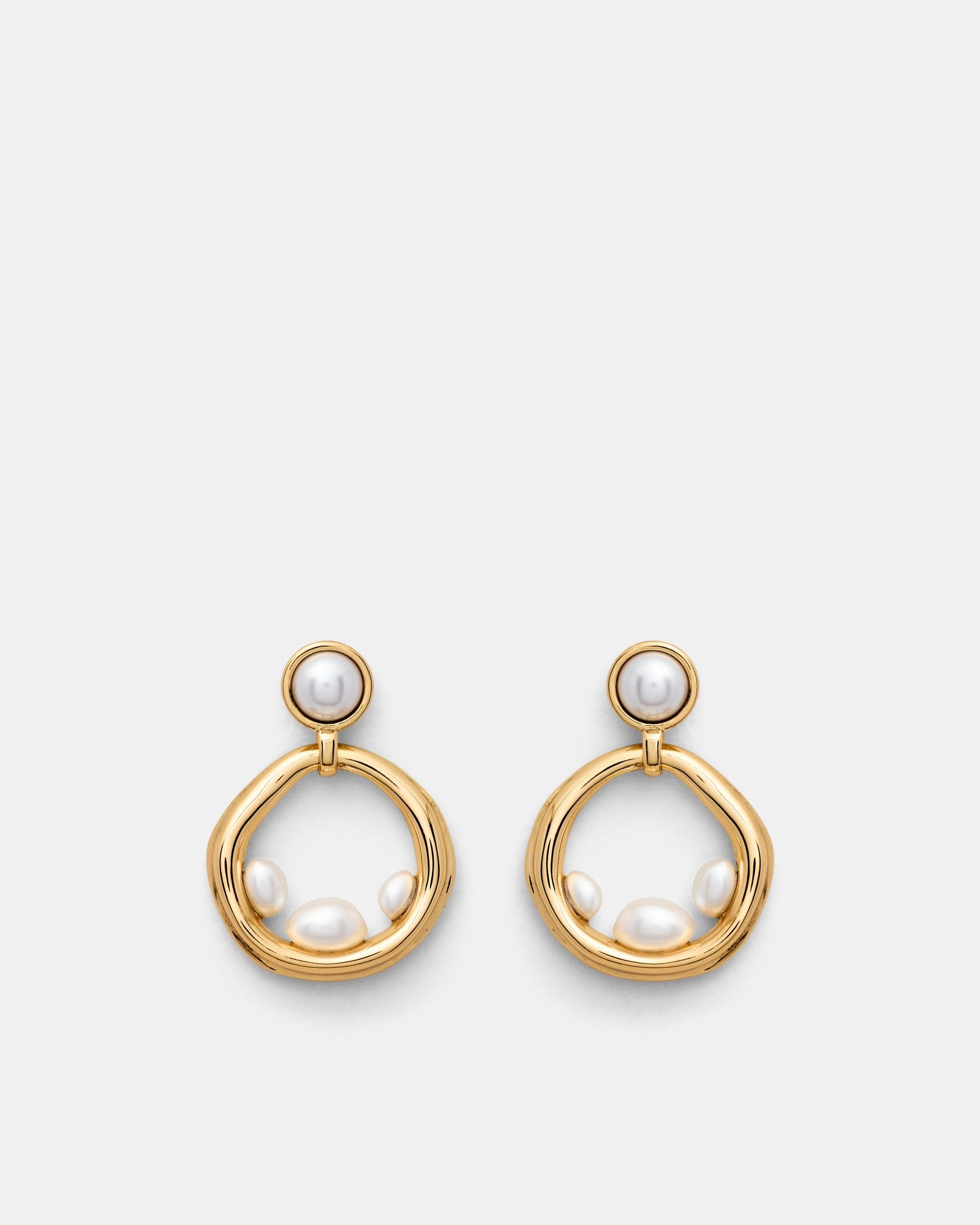 Anouk Pearl Earrings - Pearl
