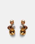Bejewel Drop Earrings - TOFFEE