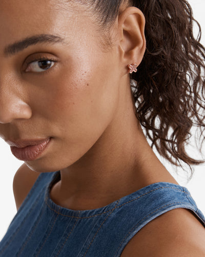 Daydream Pop Stud Earrings - Rose