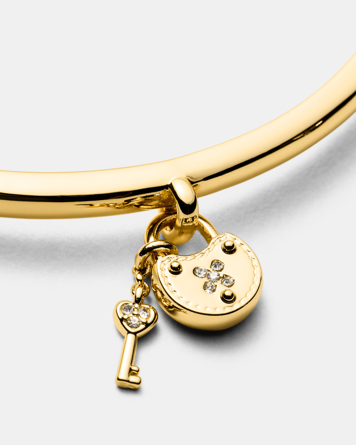 Lockette Bangle - Gold