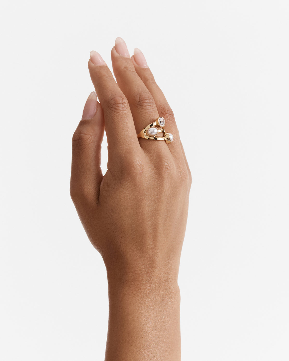 Borderline Ring - Pearl