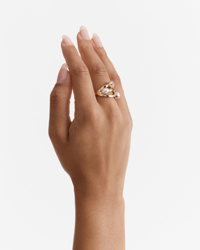 Borderline Ring - Pearl