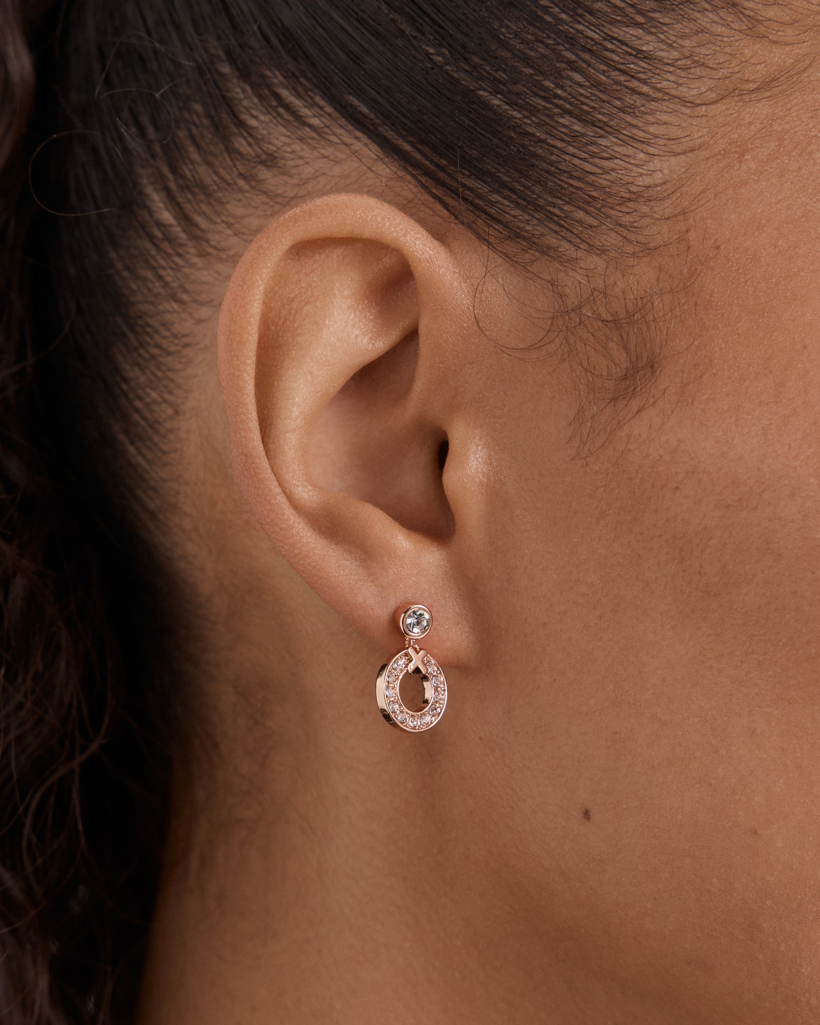 Encanto Drop Earrings - Rose Gold