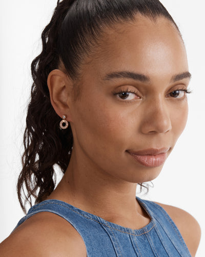 Encanto Drop Earrings - Rose Gold