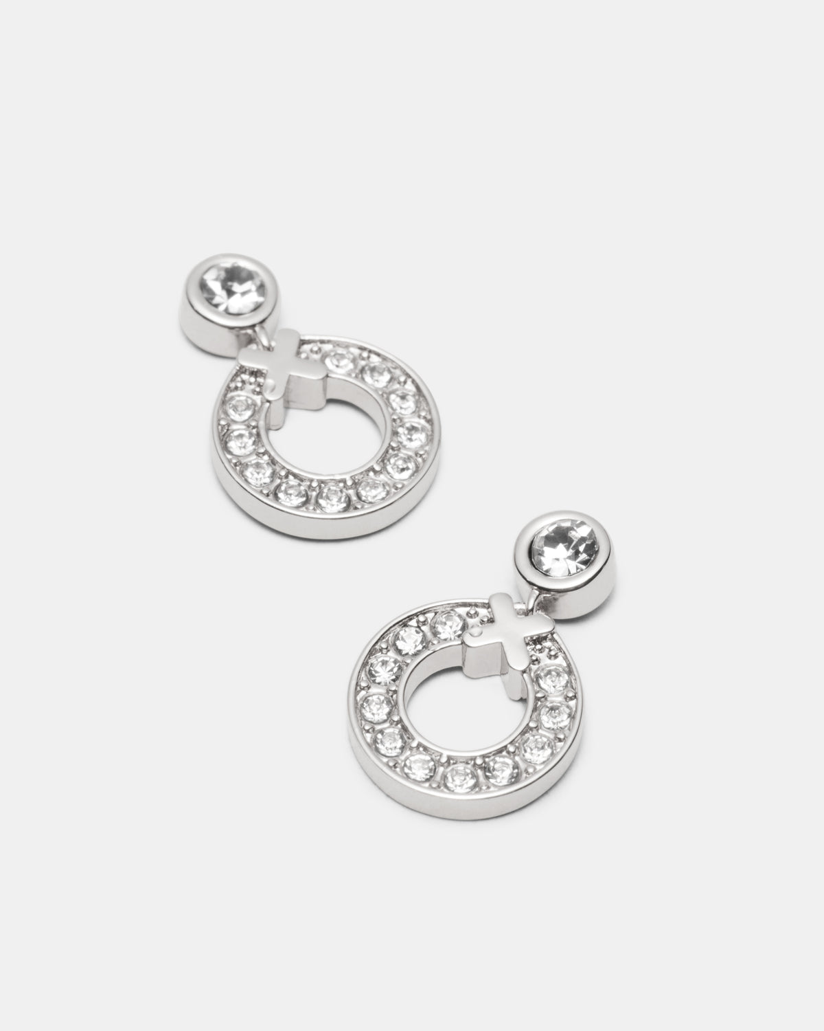 Encanto Drop Earrings - Silver