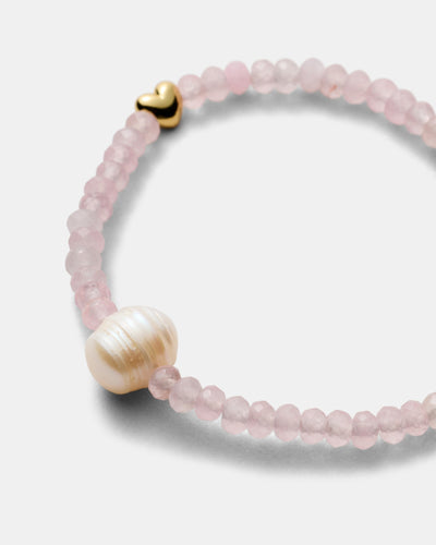Bead Pearl Bracelet - Petal
