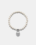 Lockette Pearl Bracelet - Silver