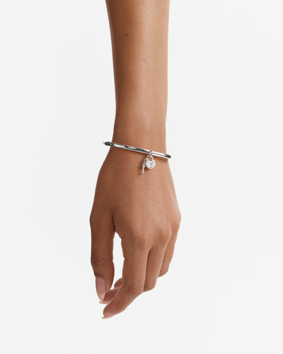 Lockette Bangle - Silver