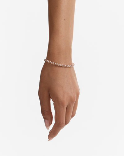 Dazzle Toggle Bracelet - Rose Gold