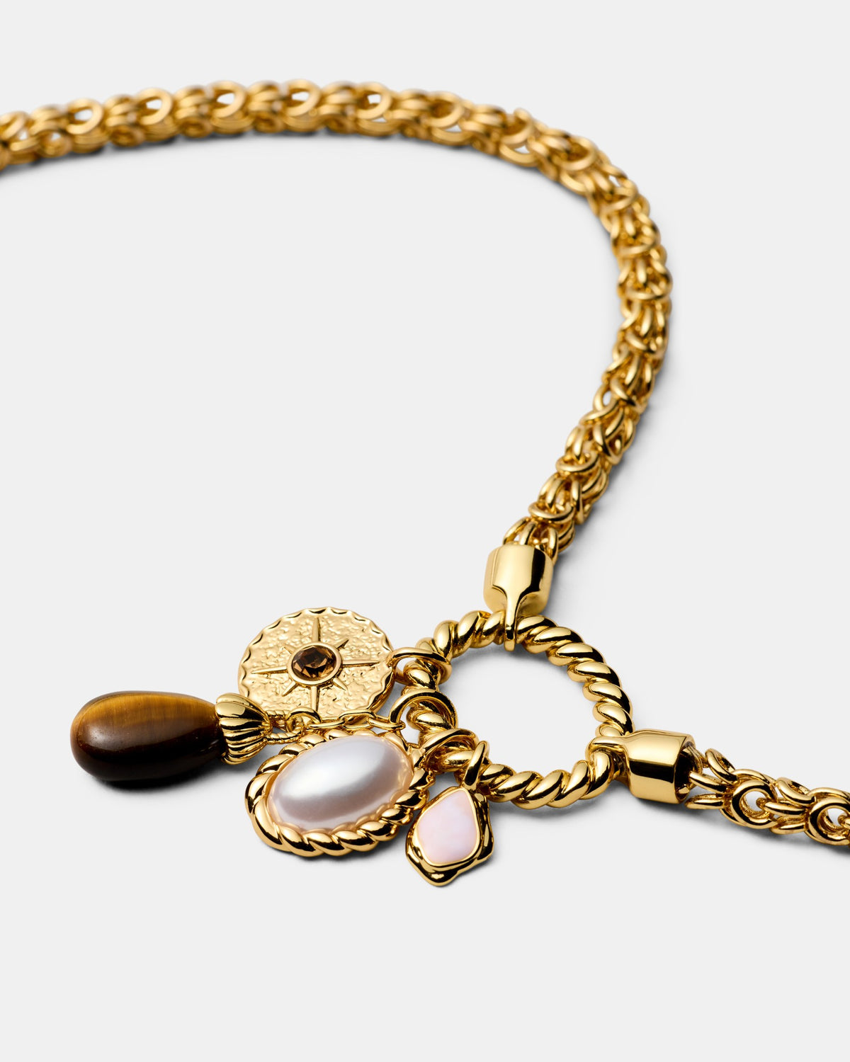 Boheme Charm Necklace - Gold