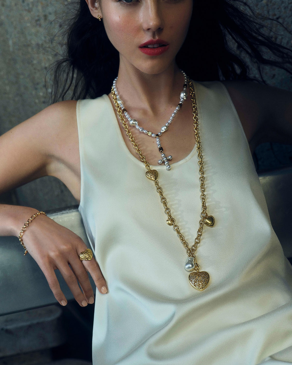 Poetic Necklace - Pearl