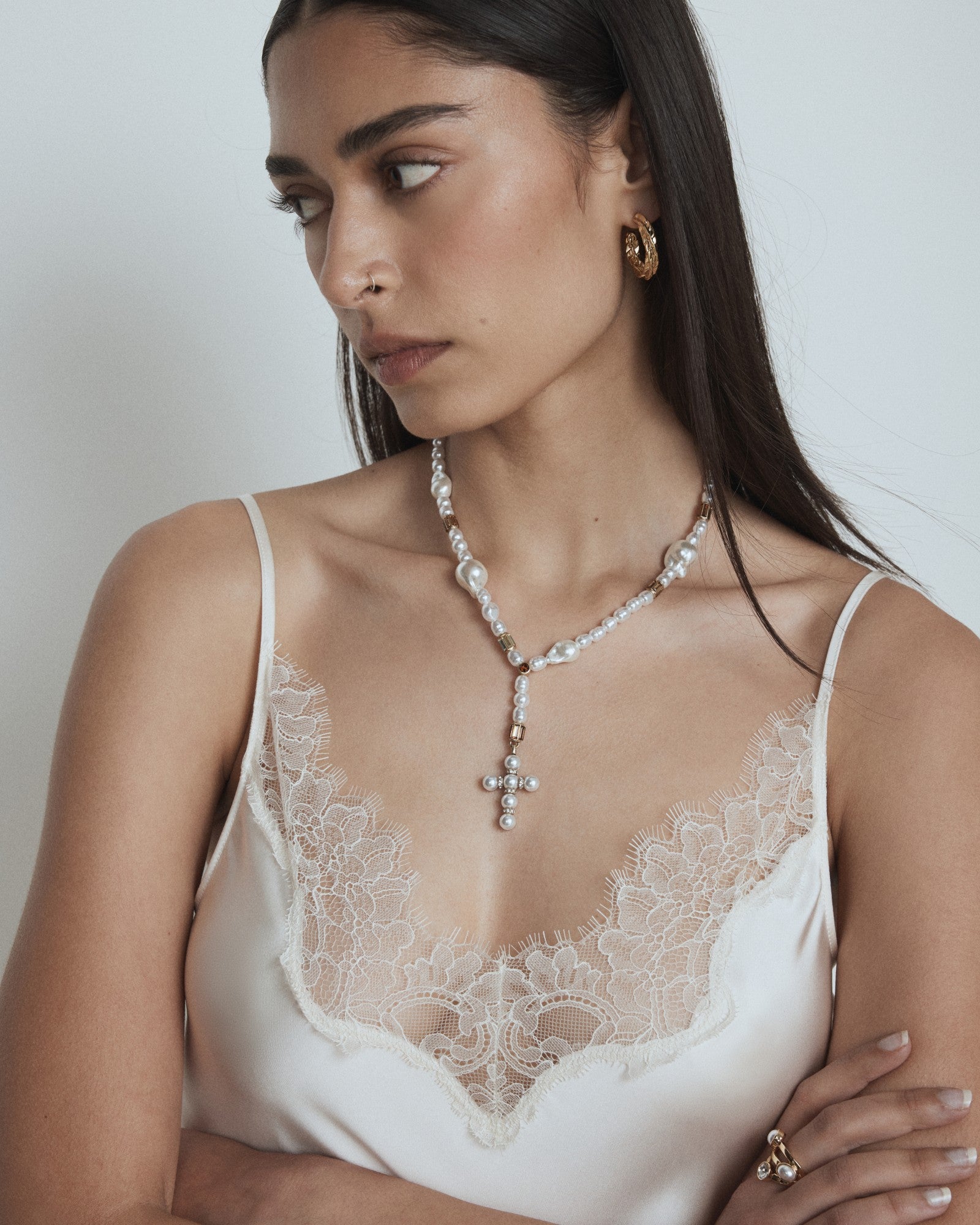 Poetic Necklace - Pearl