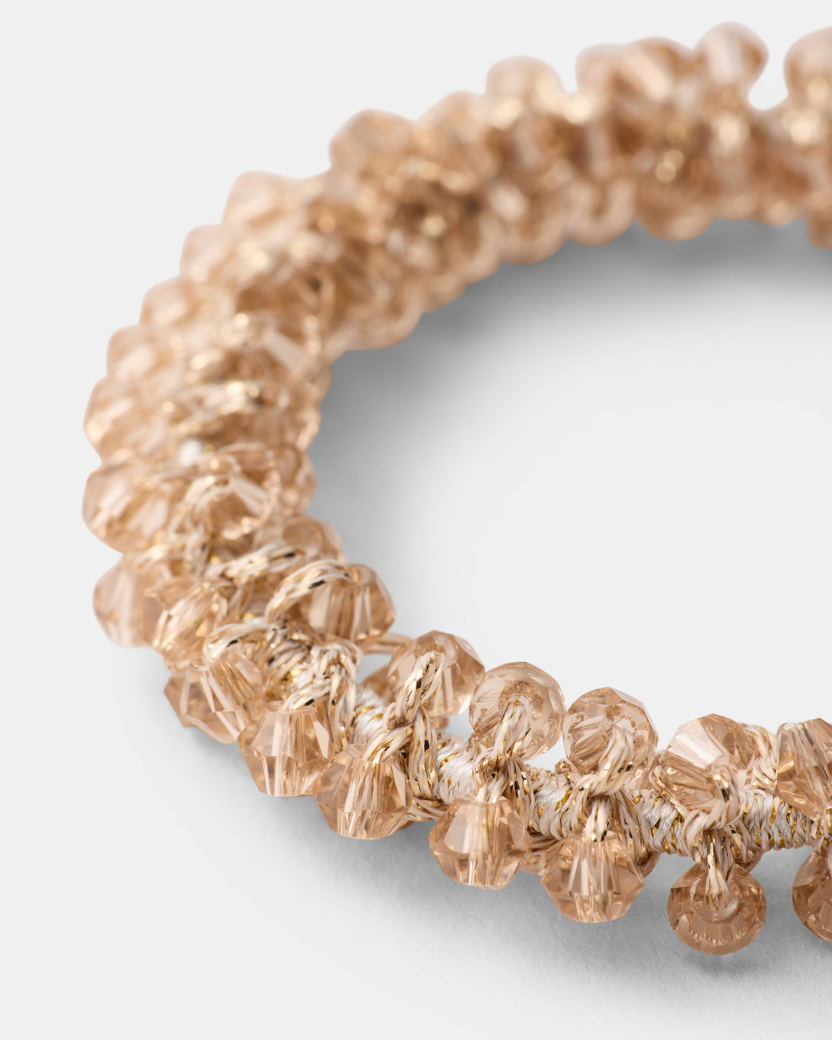 Bejewel Scrunchie - Pancake