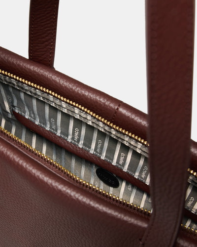Bay Tote Bag - Mahogany