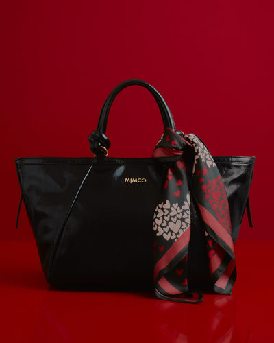Yasmine Mini Tote Bag - Black