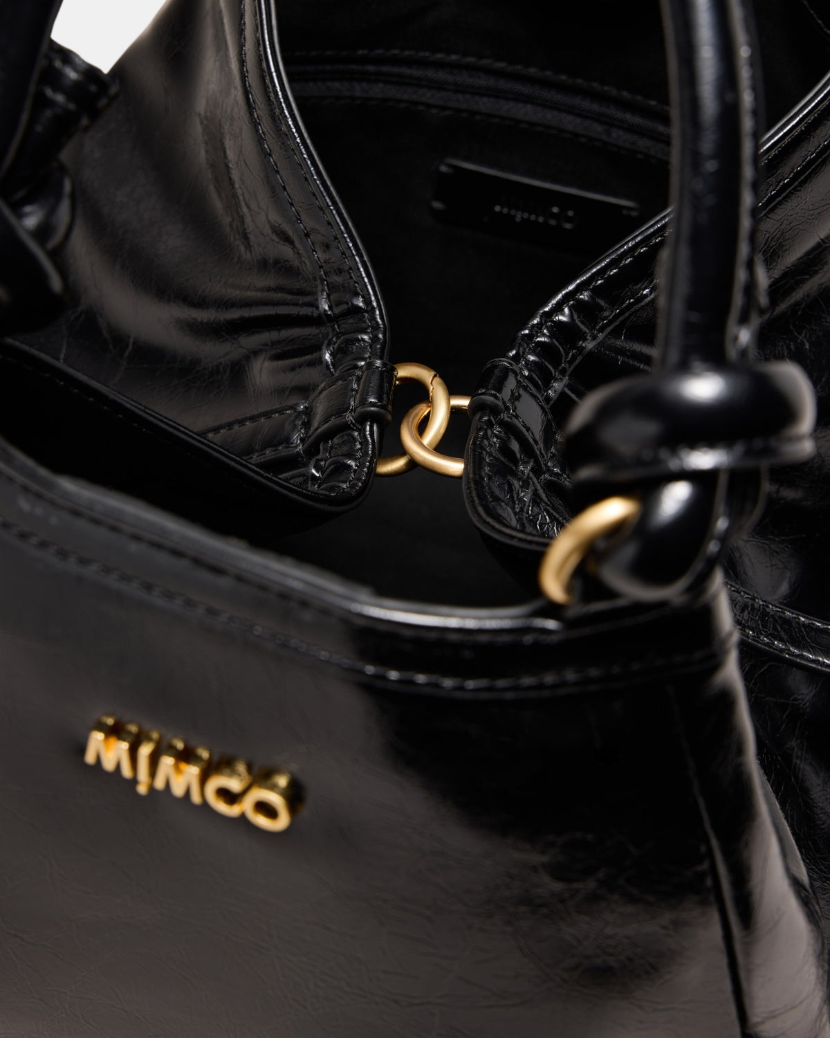 Yasmine Mini Tote Bag - Black
