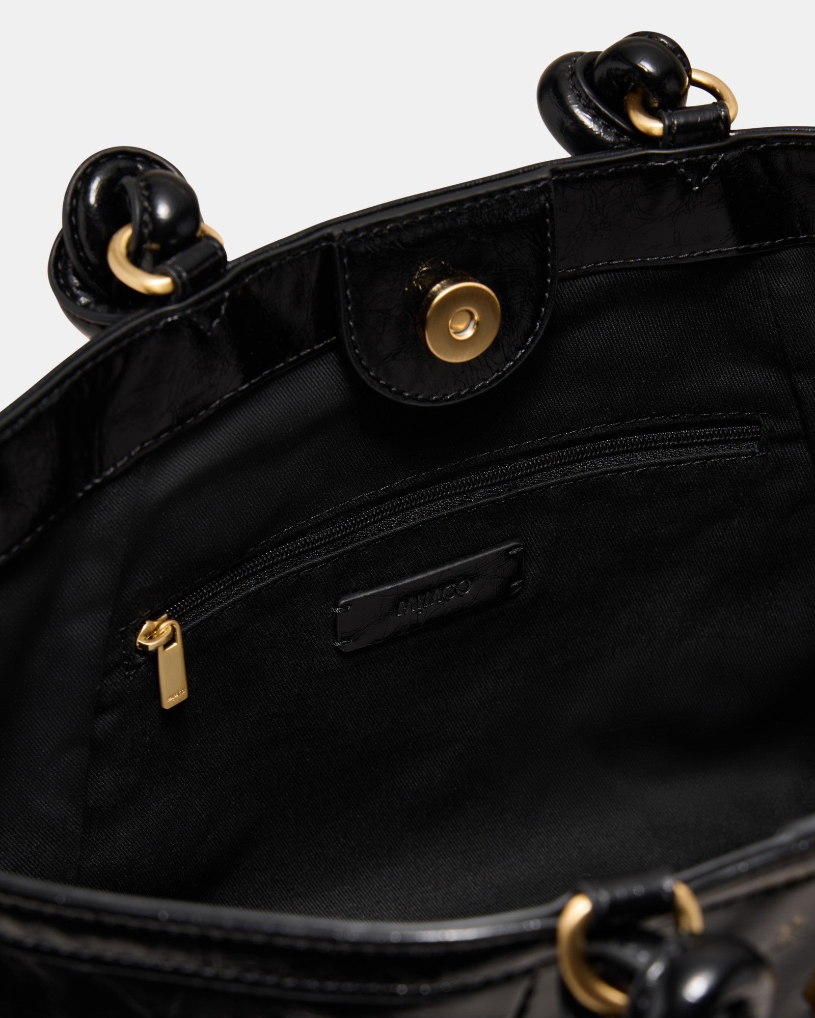 Yasmine Mini Tote Bag - Black