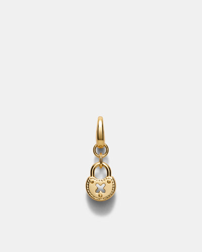 Lockette Charm - Gold