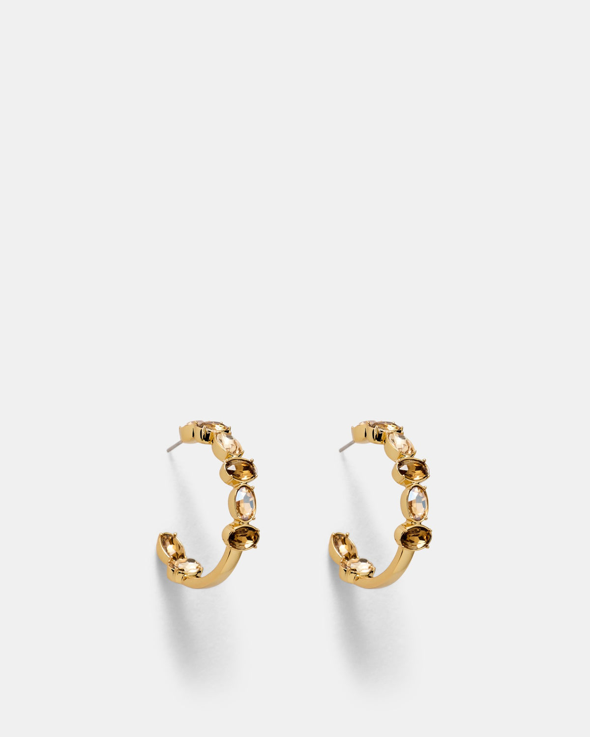 So Ornate Hoop Earrings - TOFFEE