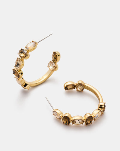 So Ornate Hoop Earrings - TOFFEE