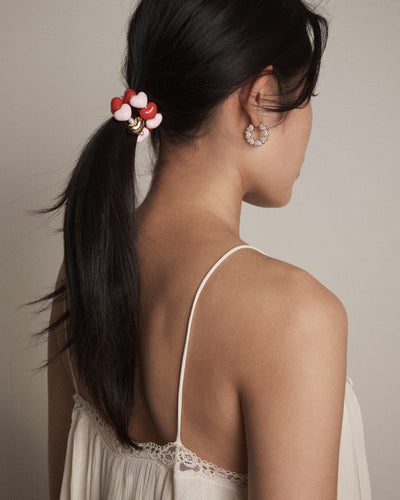 Lover Hair Tie - Lipstick Red