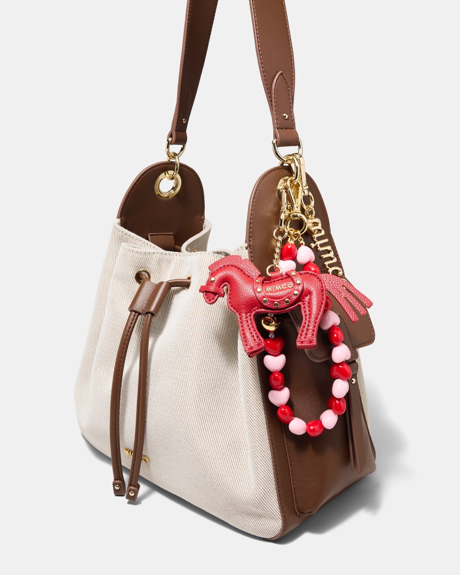 Horse Bag Charm - Lipstick Red
