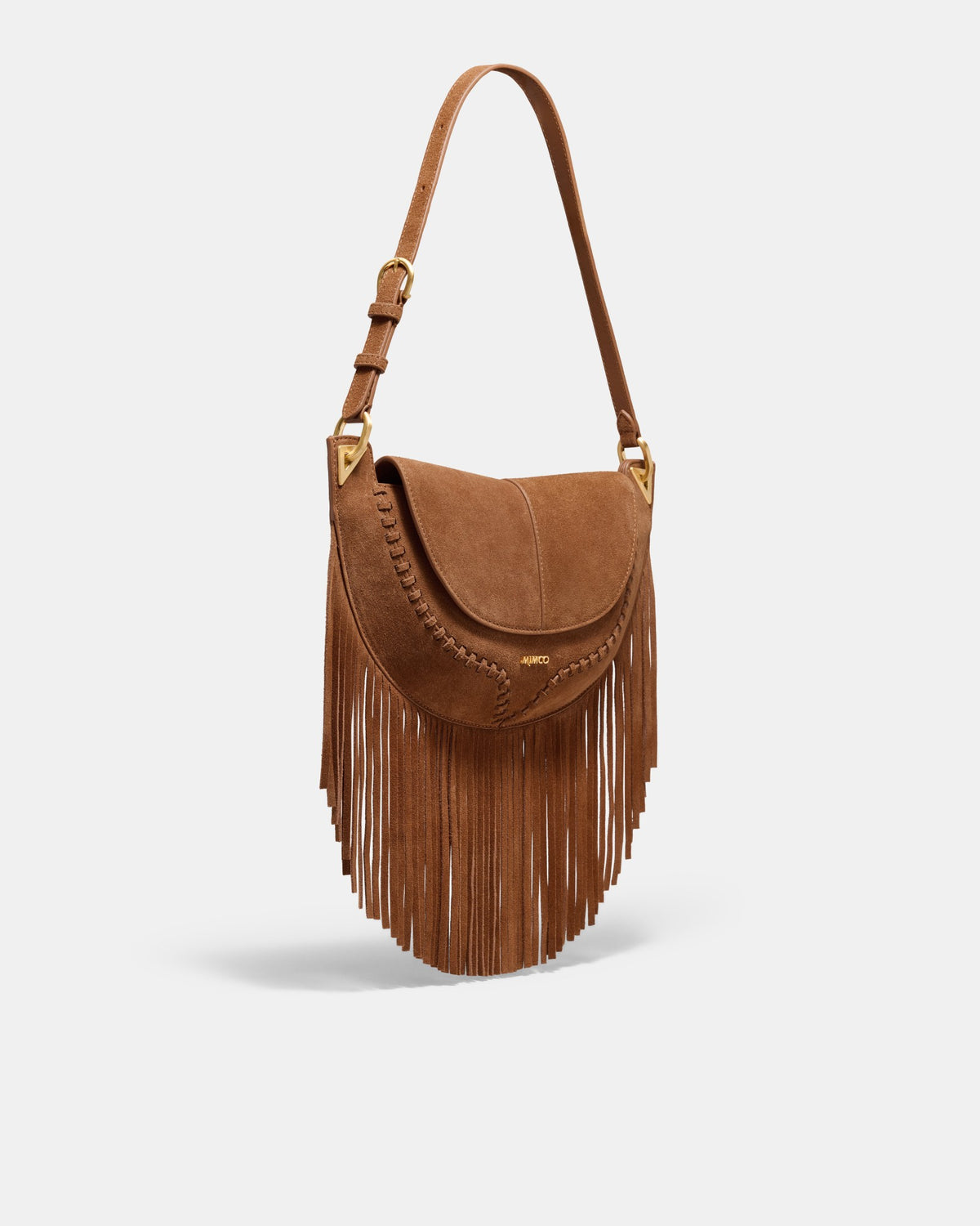 Dolly Fringe Shoulder Bag - Pecan