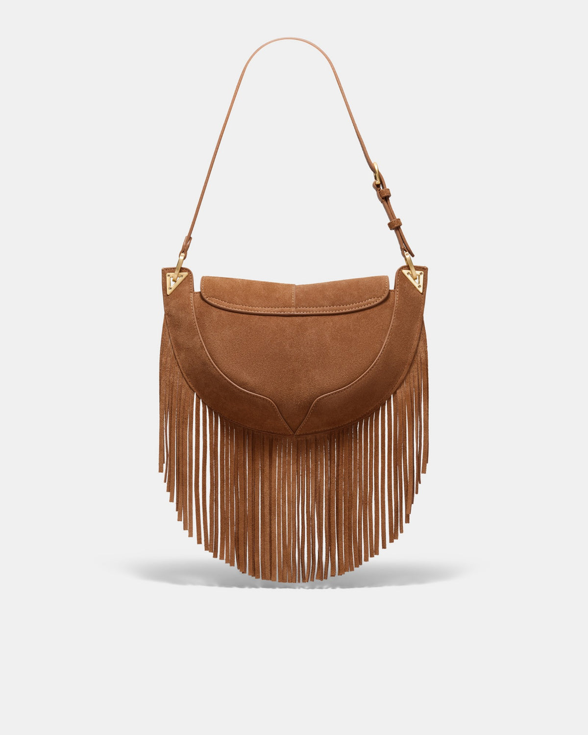 Dolly Fringe Shoulder Bag - Pecan