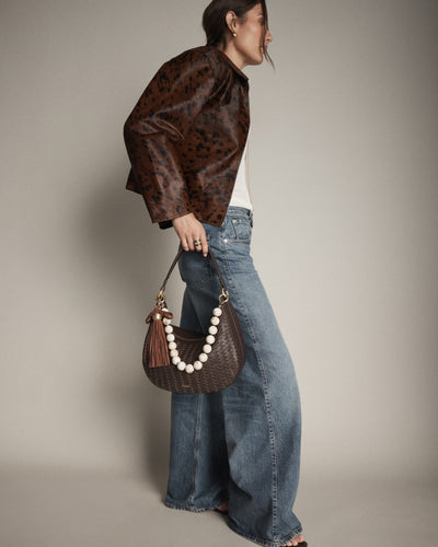 Luna Crescent Bag - Cocoa