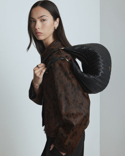 Luna Crescent Bag - Black