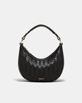 Luna Mini Crescent Bag - Black