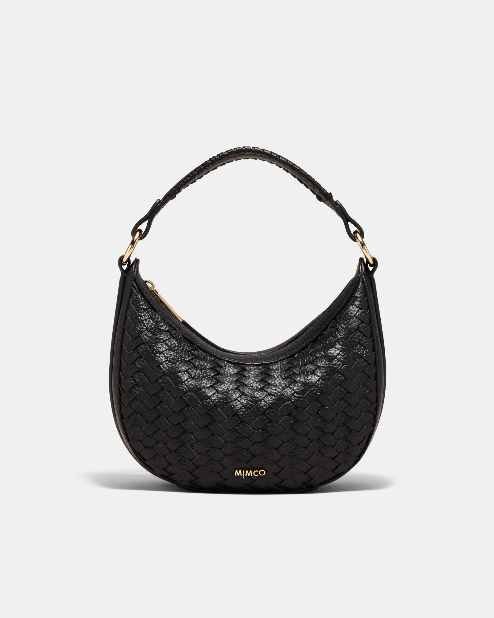 Luna Mini Crescent Bag - Black