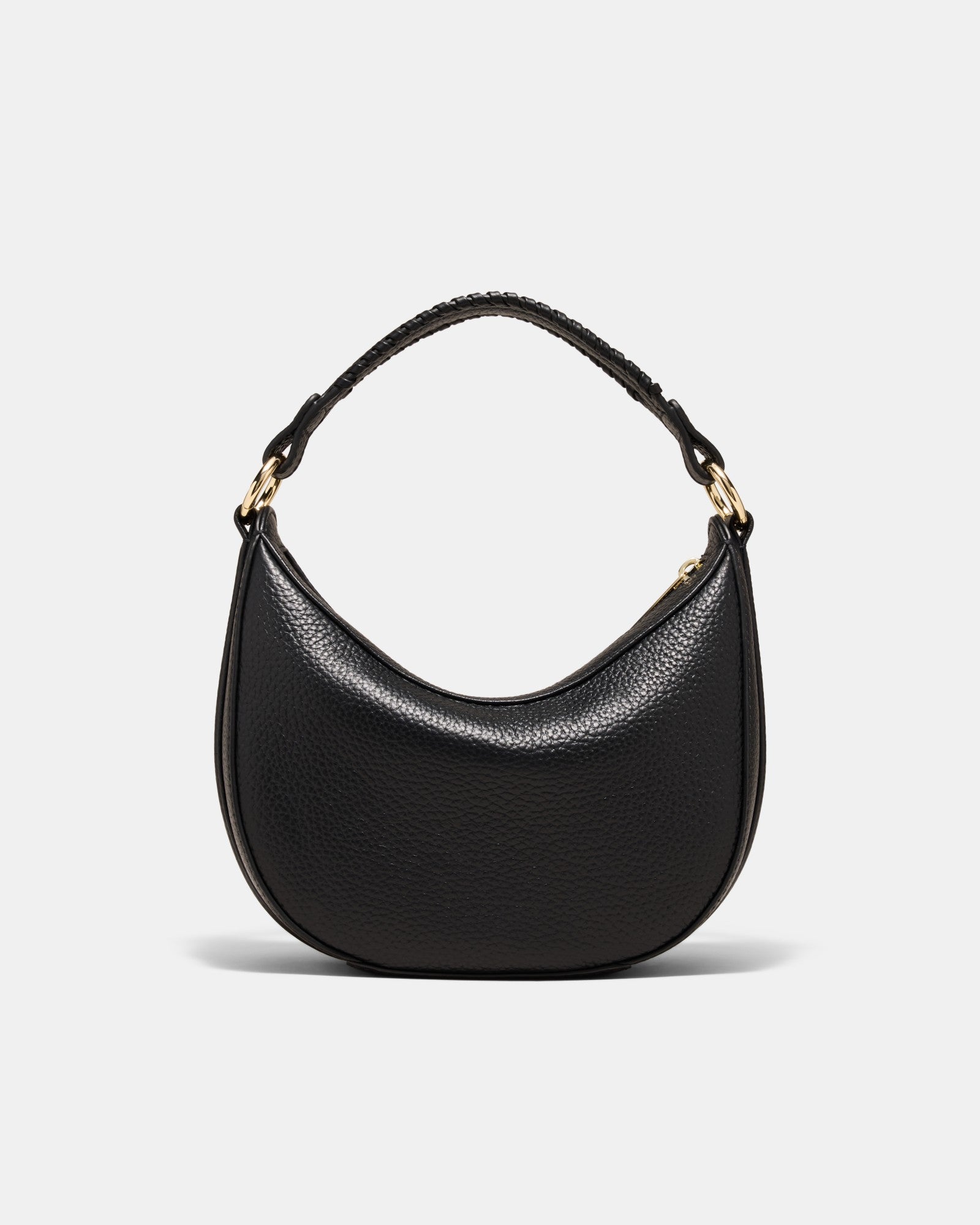 Luna Mini Crescent Bag - Black