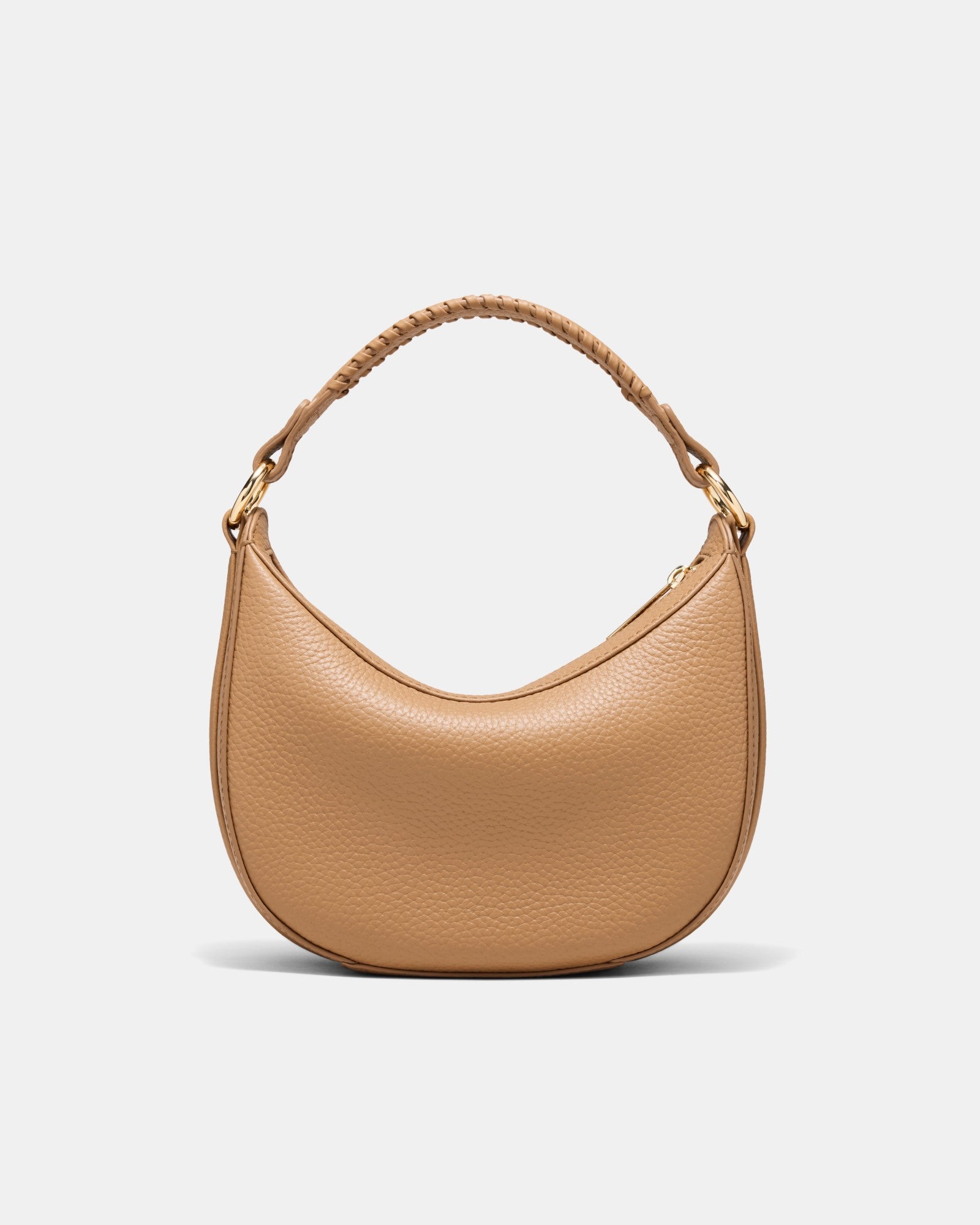 Luna Mini Crescent Bag - Caramel