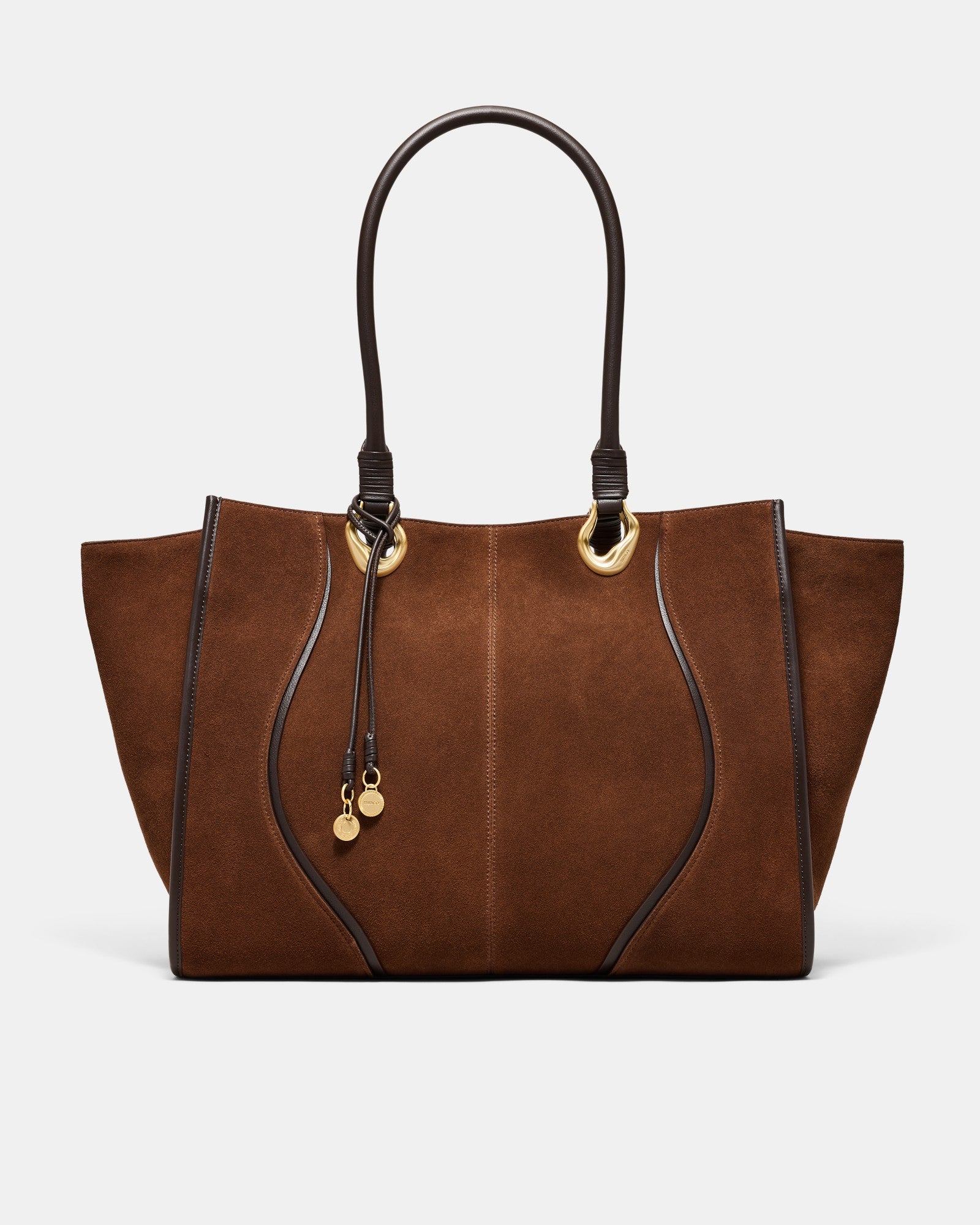 Shield Tote Bag - TOFFEE