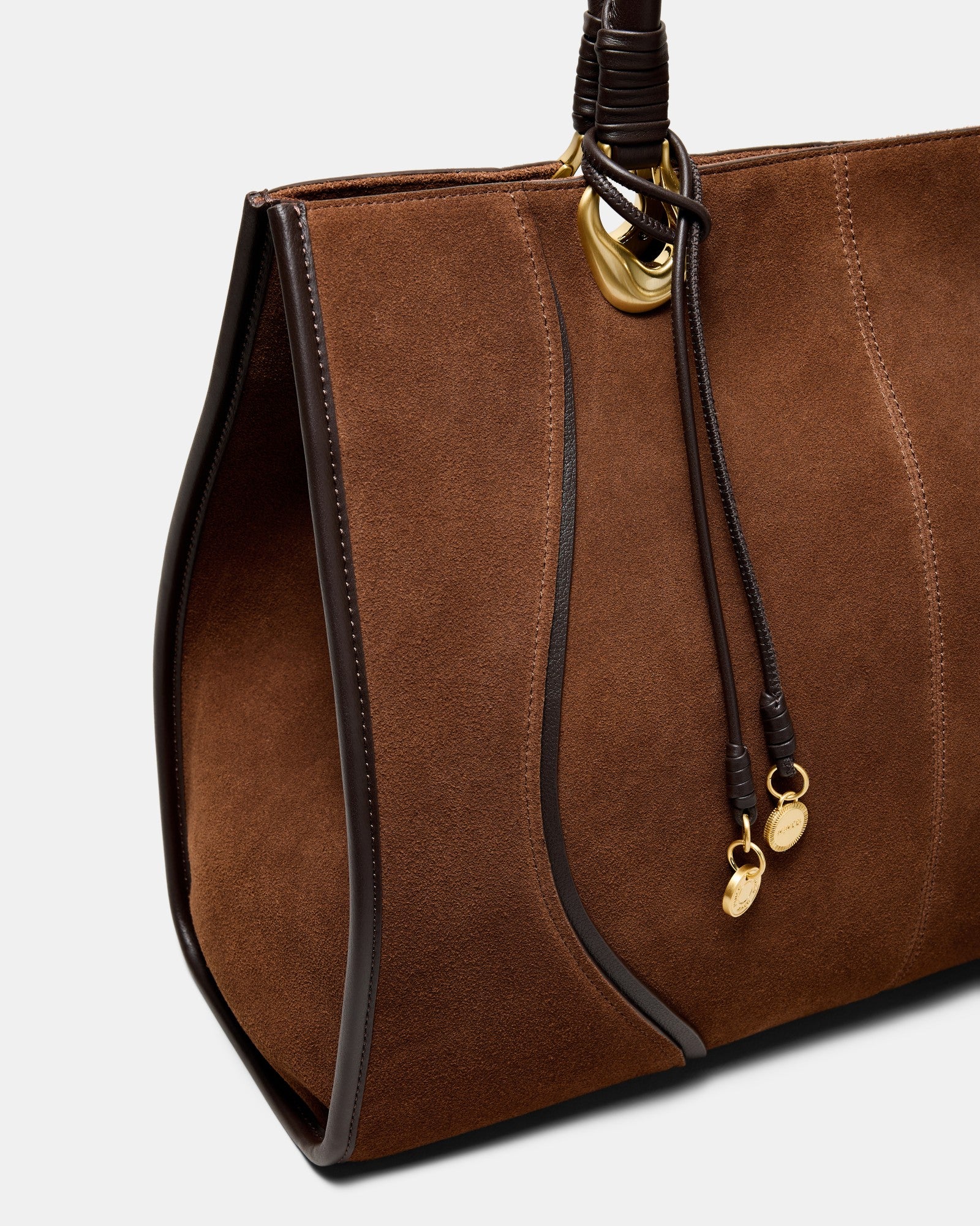 Shield Tote Bag - TOFFEE