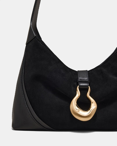 Shield Shoulder Bag - Black
