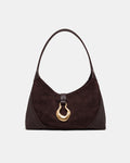 Shield Shoulder Bag - Bitter Chocolate