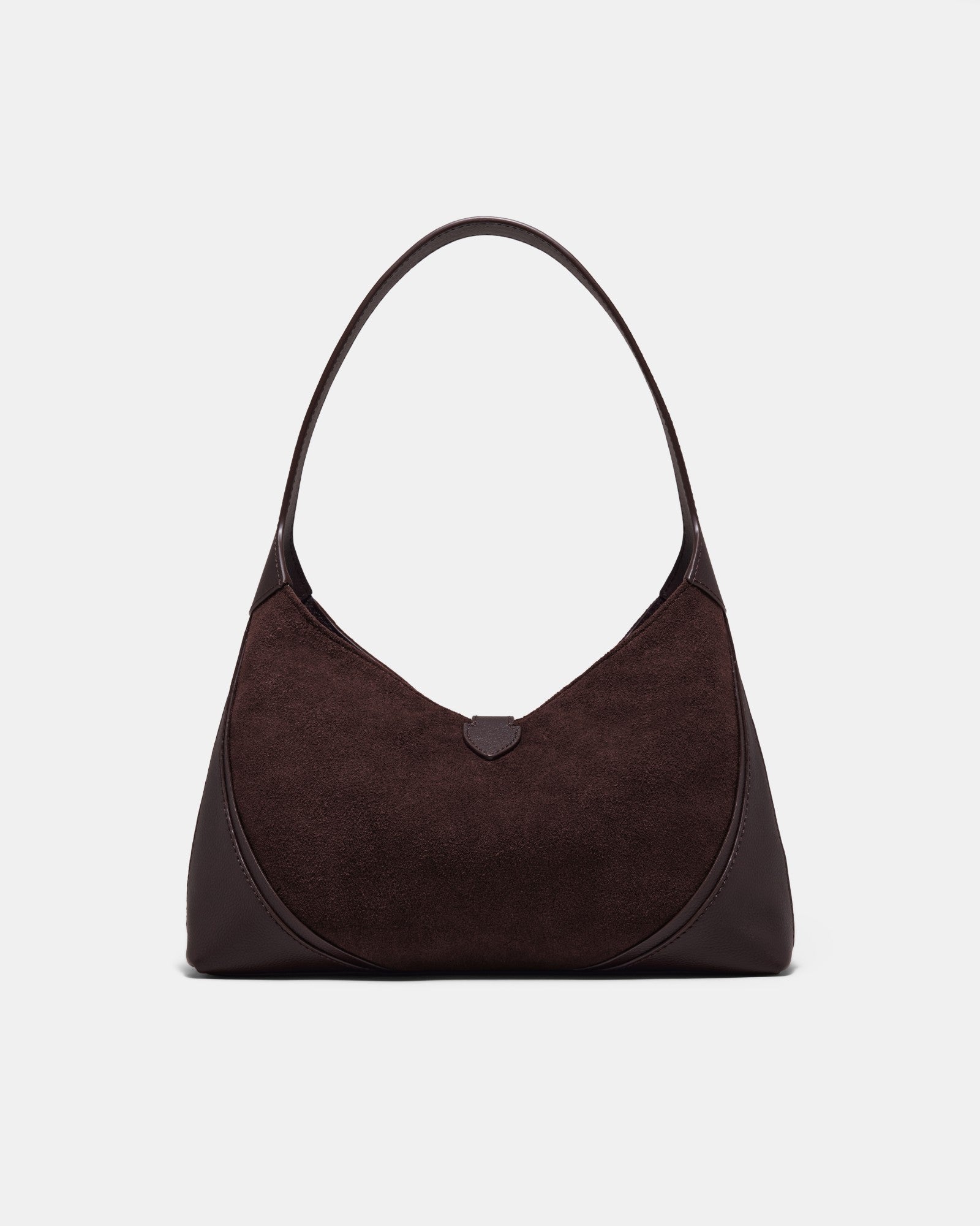 Shield Shoulder Bag - Bitter Chocolate