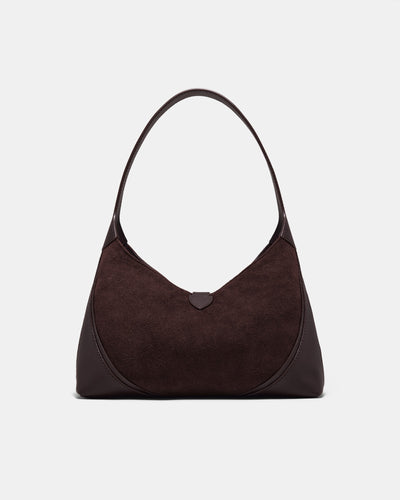 Shield Shoulder Bag - Bitter Chocolate