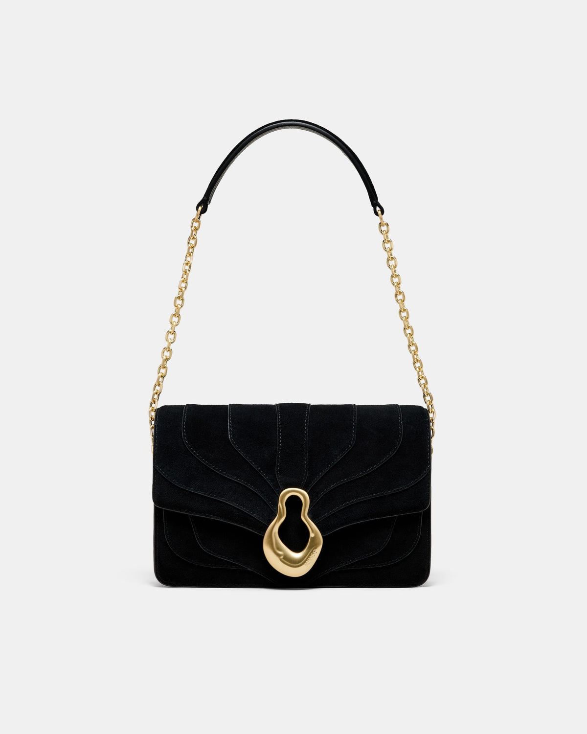 Shield Crossbody Bag - Black