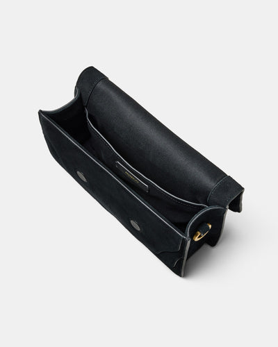 Shield Crossbody Bag - Black