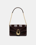 Shield Crossbody Bag - Bitter Chocolate