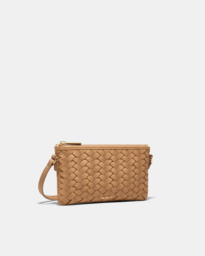 Rhiannon Pouch Crossbody Bag - Caramel