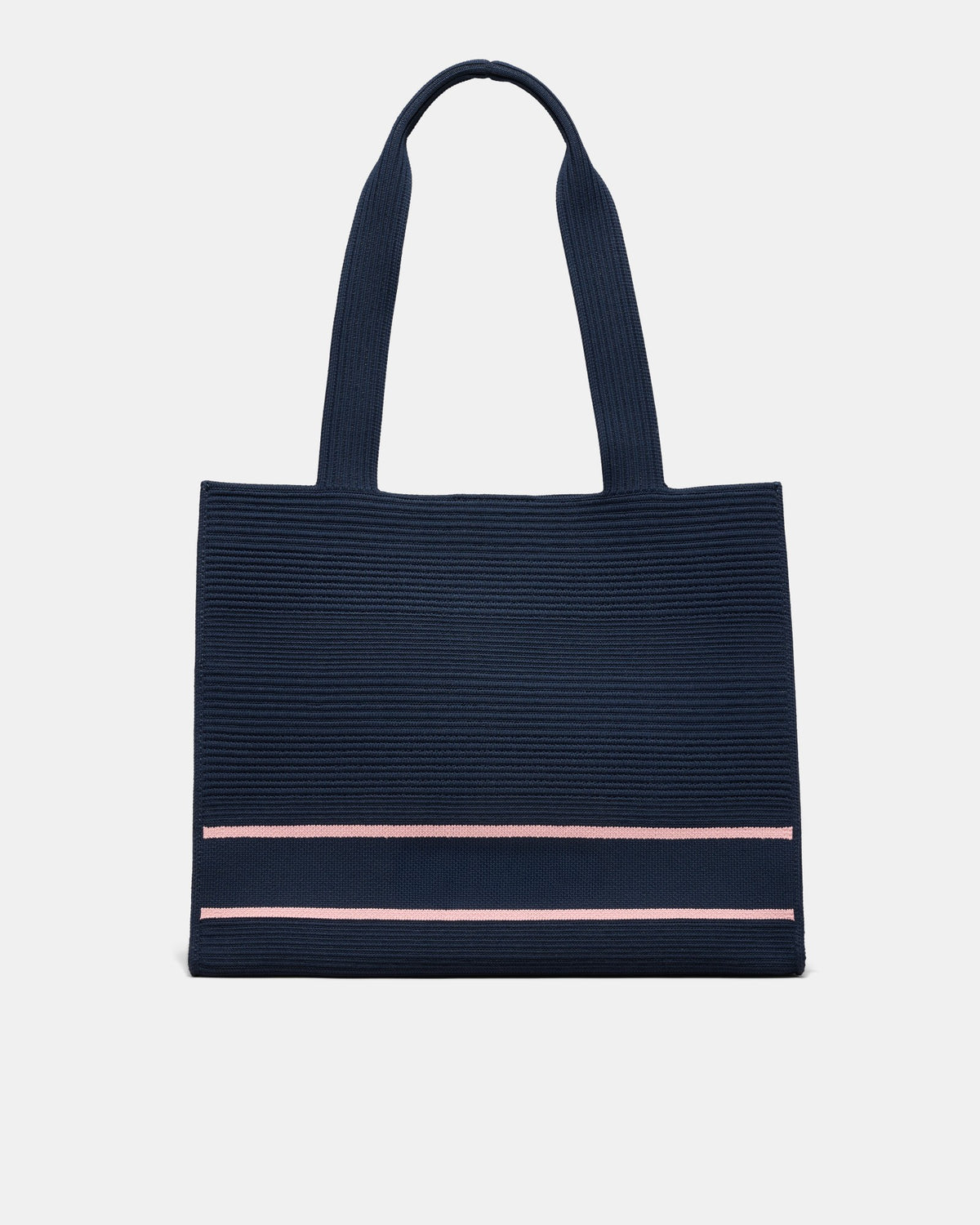 Blondie Boxy Tote Bag - Navy