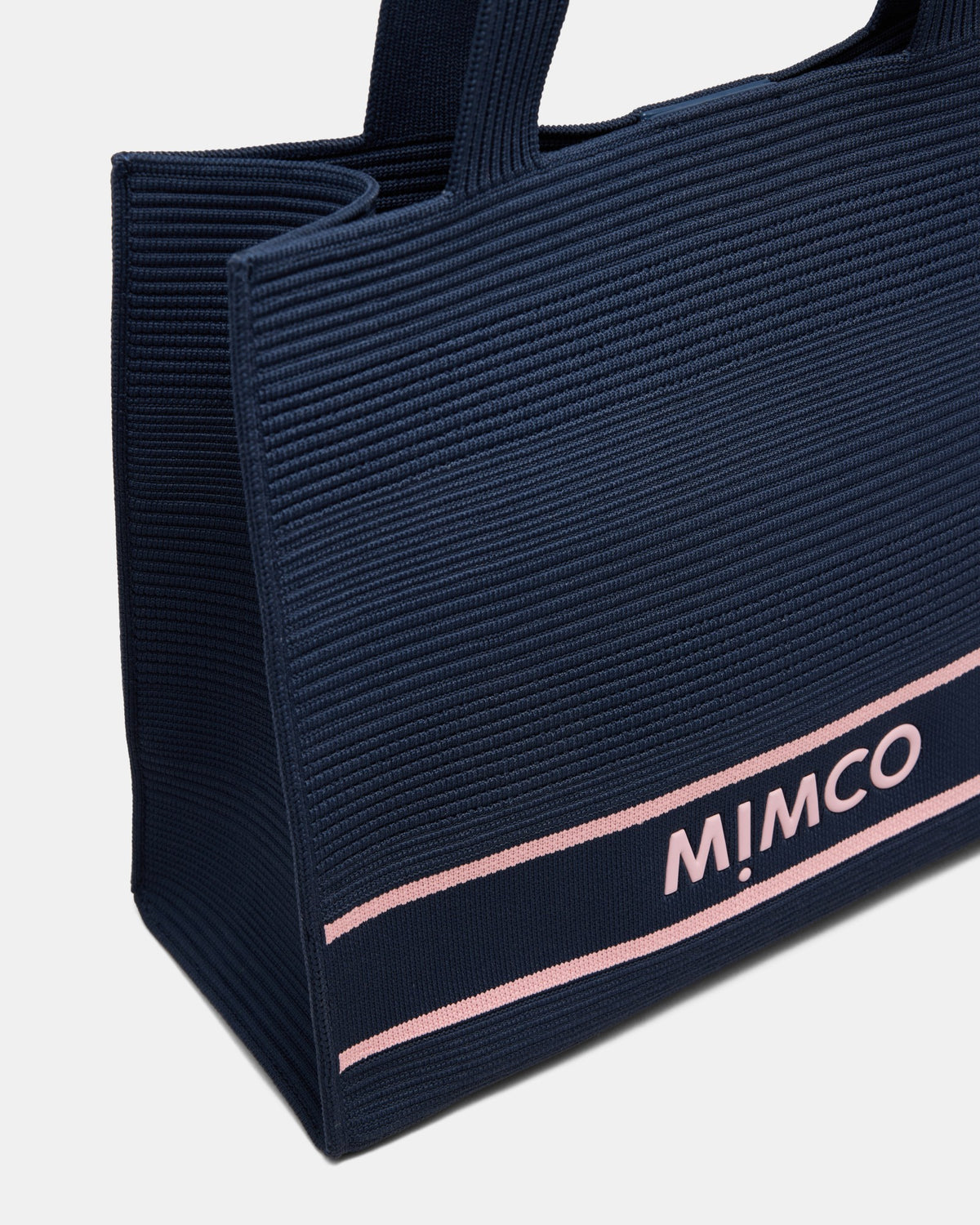Blondie Boxy Tote Bag - Navy