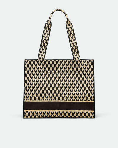 Blondie Boxy Tote Bag - Gold