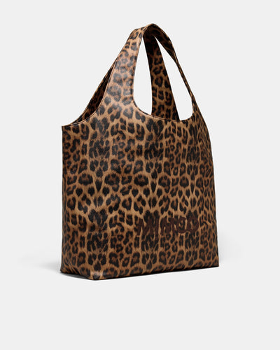 Brittany Tote Bag - Leopard